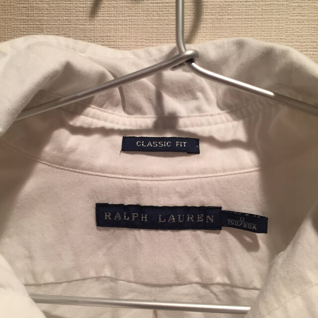 Ralph Lauren(ラルフローレン)のラルフローレン     ホワイトシャツ レディースのトップス(シャツ/ブラウス(長袖/七分))の商品写真