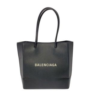 バレンシアガ(Balenciaga)のBALENCIAGA(バレンシアガ) トートバッグ ショッピングトート XXS 597858 黒 レザー(トートバッグ)