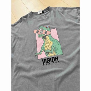 vision ビジョン　ロンT ゆったり　L ニコアンド風(カットソー(長袖/七分))