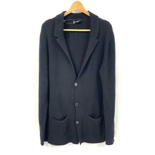 エンポリオアルマーニ(Emporio Armani)のEMPORIOARMANI(エンポリオアルマーニ) 長袖セーター サイズ52 L メンズ美品  ダークネイビー 春・秋物/テーラード(ニット/セーター)