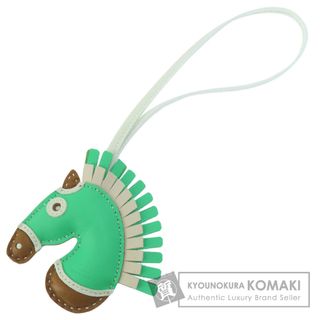 エルメス(Hermes)のHERMES ジージーカマイユ バッグチャーム ヴェールコミック キーホルダー アニューミロ レディース(キーホルダー)