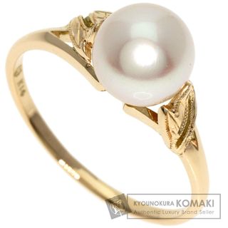 ミキモト(MIKIMOTO)のMIKIMOTO パール 真珠 リング・指輪 K14YG レディース(リング(指輪))