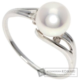 ミキモト(MIKIMOTO)のMIKIMOTO パール 真珠 リング・指輪 K18WG レディース(リング(指輪))