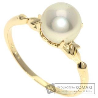 ミキモト(MIKIMOTO)のMIKIMOTO パール 真珠 リング・指輪 K14YG レディース(リング(指輪))