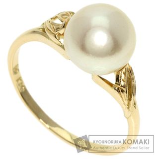 ミキモト(MIKIMOTO)のMIKIMOTO パール 真珠 リング・指輪 K14YG レディース(リング(指輪))