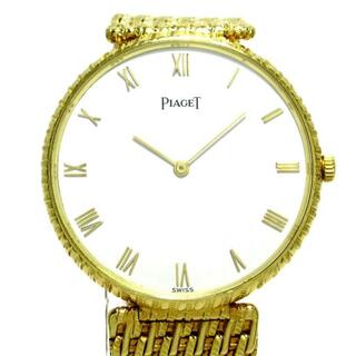 PIAGET - PIAGET(ピアジェ) 腕時計 - 8065P31V ボーイズ K18YG/金無垢 白