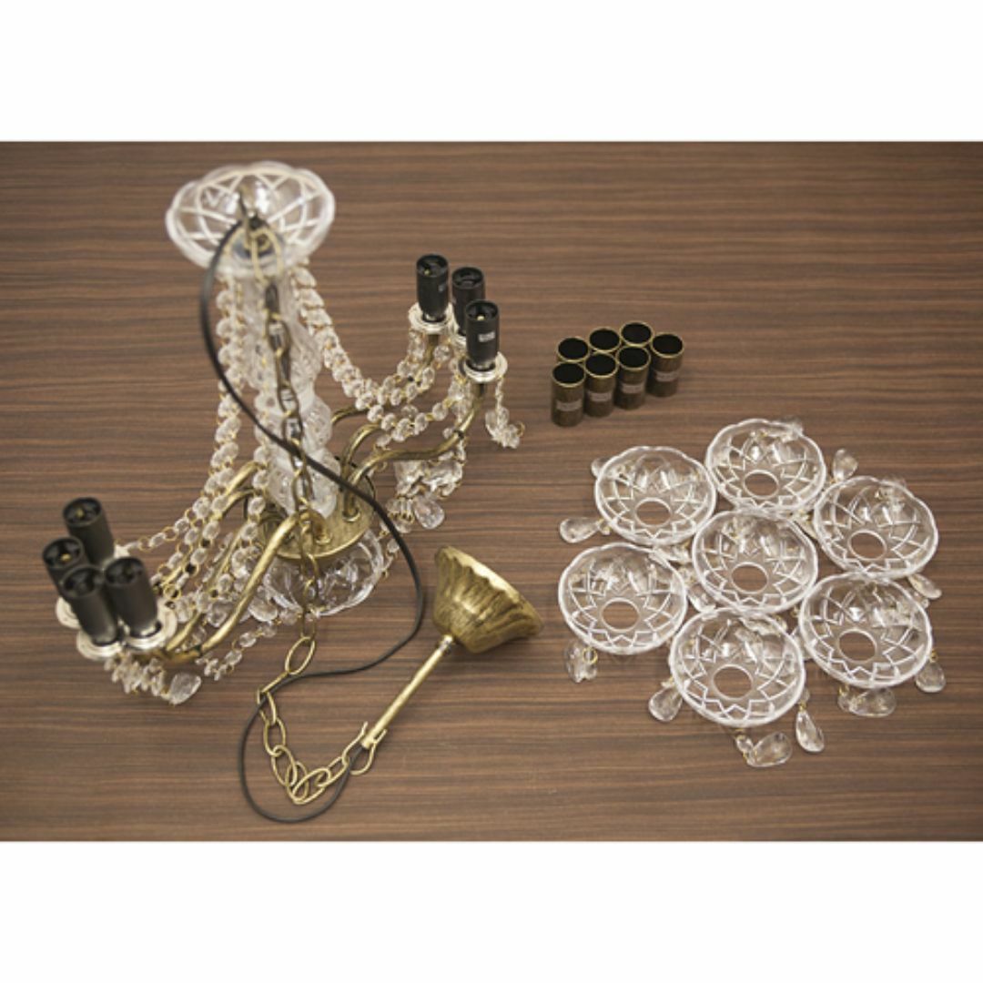 シャンデリア7灯 LED LED アンティーク照明省エネ エコ PSE シャンデリア7灯 LED LED アンティーク照明省エネ エコ PSE