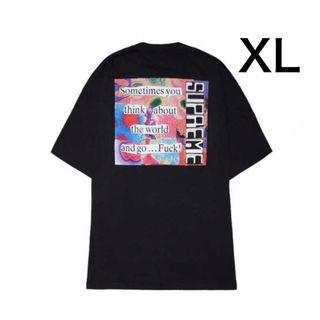 シュプリーム(Supreme)の新品未使用 Supreme  Static Tee ブラック XL(Tシャツ/カットソー(半袖/袖なし))