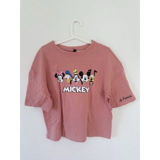 エイチアンドエム(H&M)のH&M Disney ディズニー　ミッキーアンドフレンズ　Tシャツ(Tシャツ(半袖/袖なし))