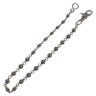 クロムハーツ(Chrome Hearts)のCHROME HEARTS クロムハーツ 2BALL LONG-S/1クリップロング #2 クロスボール ウォレットチェーン シルバー(ウォレットチェーン)