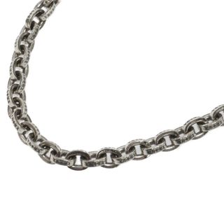 クロムハーツ(Chrome Hearts)のCHROME HEARTS クロムハーツ PAPER CHAIN LRG ラージペーパーチェーン シルバーネックレス ※海外購入レシート(ネックレス)