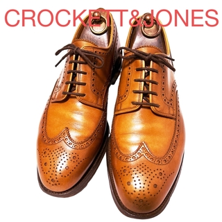 クロケットアンドジョーンズ(Crockett&Jones)の354.CROCKETT&JONES CARDIFF ウィングチップ 8E(ブーツ)