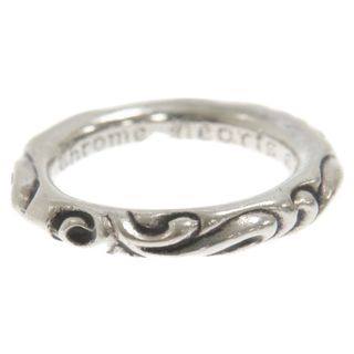 クロムハーツ(Chrome Hearts)のCHROME HEARTS クロムハーツ SCRL BAND スクロールバンドリング シルバー(リング(指輪))