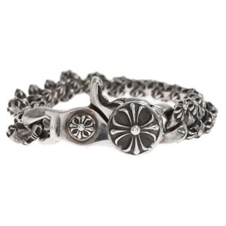 クロムハーツ(Chrome Hearts)のCHROME HEARTS クロムハーツ EXTRA FANCY CHAIN 1CLIP BRACELET エクストラファンシー1クリップブレスレット シルバー 15LINK(ブレスレット)