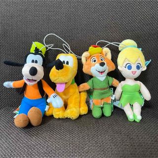 ディズニー(Disney)の【4個セット】ディズニー　100thセレブレーションマスコット(キャラクターグッズ)