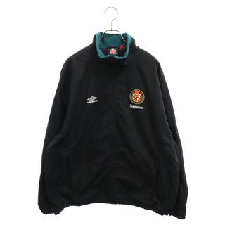 シュプリーム(Supreme)のSUPREME シュプリーム 23AW UMBRO Cotton Ripstop Track Jacket ×アンブロ コットン リップストップ トラック ジャケット ブラック(フライトジャケット)