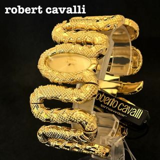 ロベルトカヴァリ(Roberto Cavalli)の【激レア】roberto cavalli/ロベルトカバッリ/レディース腕時計(腕時計)