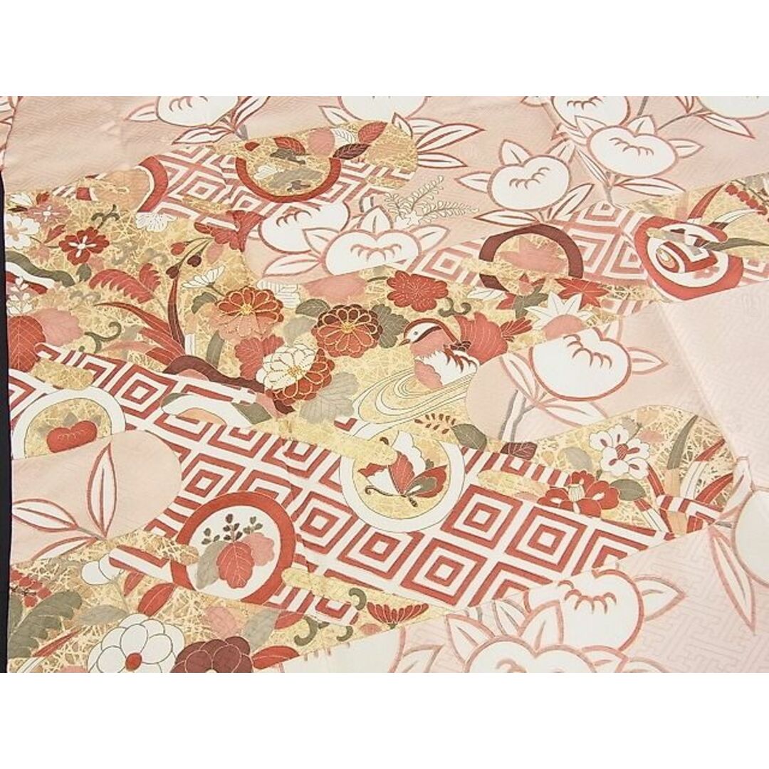 平和屋着物○十日町老舗ブランド 吉澤友禅 吾妻徳穂 振袖 駒刺繍 平和屋着物○十日町老舗ブランド 吉澤友禅 吾妻徳穂 振袖 駒刺繍