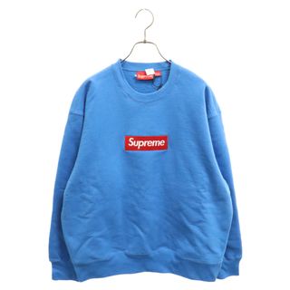 シュプリーム(Supreme)のSUPREME シュプリーム 22AW Box Logo Crewneck ボックス ロゴ クルーネック スウェット トレーナー ブルー(スウェット)