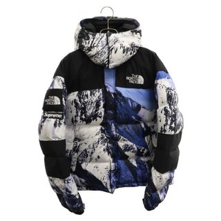 シュプリーム(Supreme)のSUPREME シュプリーム 17AW×THE NORTH FACE×ザノースフェイス マウンテンバルトロダウンジャケット 雪山 ホワイト/ブルー ND91701I(ダウンジャケット)