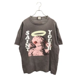 SAINT MICHAEL セントマイケル 21AW PINKSHEEP ピンクシープ プリント 半袖Tシャツカットソー グレー SM-A21-0000-011(Tシャツ/カットソー(半袖/袖なし))