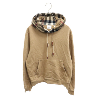 バーバリー(BURBERRY)のBURBERRY バーバリー オーバーサイズ ヴィンテージチェックプルオーバーパーカー ブラウン 8057728(パーカー)