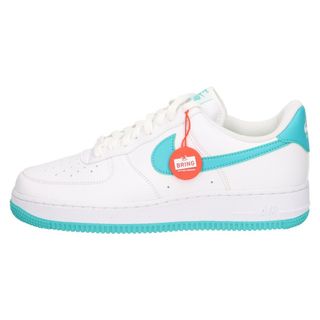 ナイキ(NIKE)のNIKE ナイキ W AIR FORCE1 07 NN DV3808-107 ウィメンズ エアフォース1 ネクストネイチャー ローカットスニーカー US9.5/26.5cm ホワイト/ライトブルー(スニーカー)