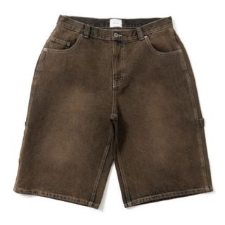 ブラウン　bless u denim half pants M 即完売　新品(デニム/ジーンズ)