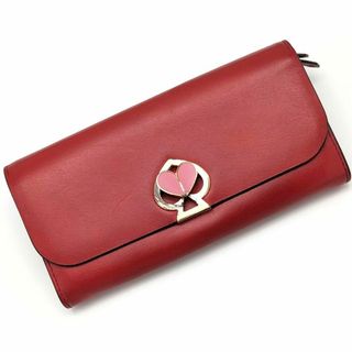 ケイトスペードニューヨーク(kate spade new york)のケイトスペード 長財布 レッド ニコラ ツイストロック コンチネンタルウォレット(財布)