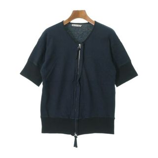 マルニ(Marni)のMARNI マルニ Tシャツ・カットソー 40(M位) 紺 【古着】【中古】(カットソー(半袖/袖なし))