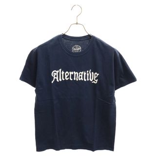 TENDERLOIN - TENDERLOIN テンダーロイン ALTERNATIVE プリント 半袖 Tシャツ カットソー ネイビー