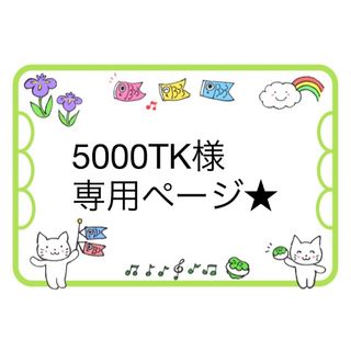 5000TK様専用ページ★(ステッカー)