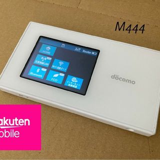 NEC - 美品 M444 ドコモ N-01H モバイル Wi-Fi ルーター 楽天モバイル