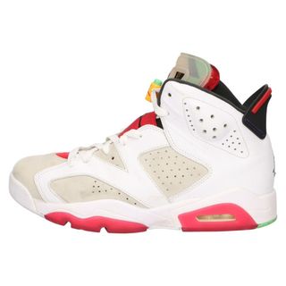 ナイキ(NIKE)のNIKE ナイキ AIR JORDAN 6 HARE RETRO エアジョーダン6 レトロ ハイカットスニーカー ホワイト US8/26cm CT8529-062(スニーカー)