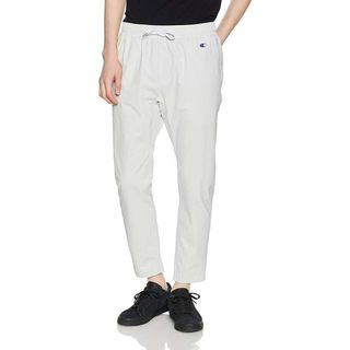 チャンピオン(Champion)の新品■チャンピオン ロングパンツ ナイロンパンツ Mサイズ ライトグレー 撥水 防風 ストレッチ C3-P210 メンズ ウェア ズボン ファッションドライ 快適性 カジュアル 男性 Champion(その他)