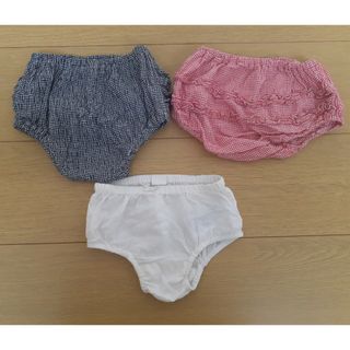 ベビーギャップ(babyGAP)のオムツカバー　3点セット(肌着/下着)