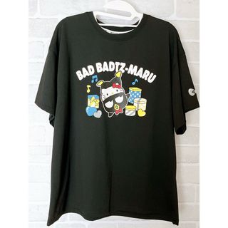 ぷくぷくシール付き　サンリオ　バットバツ丸　キティ　50周年　ドンキ限定　L(Tシャツ(半袖/袖なし))