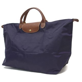 ロンシャン(LONGCHAMP)のLONGCHAMP ロンシャン バッグ ル プリアージュ トップハンドル バッグ パープル L ナイロン カバン トート トラベルバッグ シンプル カジュアル 大人 きれいめ 大容量 折り畳み 旅行【レディース】【中古】(トートバッグ)