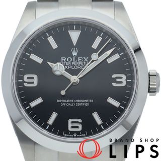 ロレックス(ROLEX)のロレックス エクスプローラー 40 Explorer 40 224270(ﾗﾝﾀﾞﾑ) 箱 保証書 SS メンズ時計 ブラック 美品 【新品】(その他)