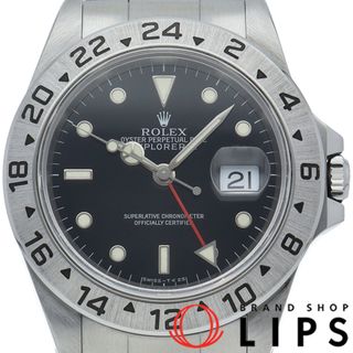 ロレックス(ROLEX)のロレックス エクスプローラー2 Explorer 2 16570(U) 箱 保証書 SS メンズ時計 ブラック 仕上げ済 1998年 美品 【中古】(その他)