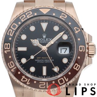 ロレックス(ROLEX)のロレックス GMTマスター 2 GMT-Master 2 126715CHNR(ﾗﾝﾀﾞﾑ) 箱 保証書 K18PG メンズ時計 ブラック 美品 【新品】(その他)