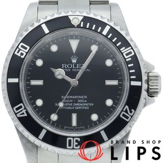 ロレックス(ROLEX)のロレックス サブマリーナ クロノメーター Submariner Chronometer 14060M(V) 箱 保証書 SS メンズ時計 ブラック 仕上げ済 2009年 美品 【中古】(その他)