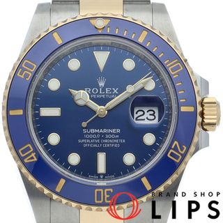 ロレックス(ROLEX)のロレックス サブマリーナ デイト ブルー Submariner Date 126613LB(ﾗﾝﾀﾞﾑ） 箱 保証書 K18YG/SS メンズ時計 ブルー 仕上げ済 美品 【中古】(その他)