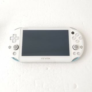 プレイステーションヴィータ(PlayStation Vita)のPSvita pch2000 ライトブルーホワイト　美品　ソニー　ゲーム機(携帯用ゲーム機本体)