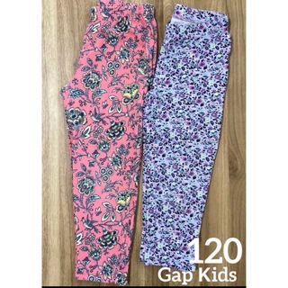 ギャップキッズ(GAP Kids)の120（6-7）　ギャップキッズ　花柄　春夏　レギンス　7分丈　セット　女の子(パンツ/スパッツ)