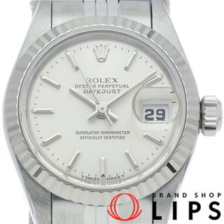 ロレックス(ROLEX)のロレックス デイトジャスト レディース時計 Datejust Ladies 69174(U) K18WG/SS レディース時計 シルバー 仕上げ済 1997年 美品 【中古】(腕時計)