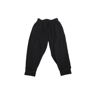 Yohji Yamamoto - Yohji Yamamoto ヨウジヤマモト スウェットパンツ サイズ3 サルエル ブラック コットン UJ-T73-019 美品 中古 63092