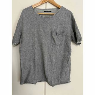 アーバンリサーチドアーズ(URBAN RESEARCH DOORS)のURBAN RESEARCH DOORSミニ裏毛エンブレム ポケット Tシャツ(Tシャツ/カットソー(半袖/袖なし))