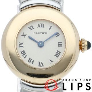 カルティエ(Cartier)のカルティエ コリゼ ベルエポック ウォッチ SM Corris e Belle poque W40001F2 K18YG/SS レディース時計 ホワイト 仕上げ済 美品 【中古】(腕時計)