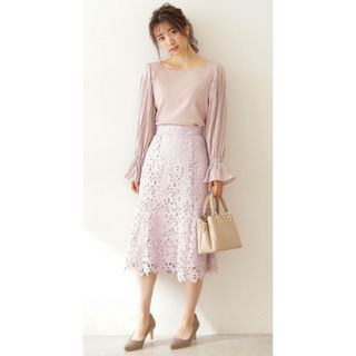 PROPORTION BODY DRESSING - 超美品　プロポーションボディドレッシング　レーススカート